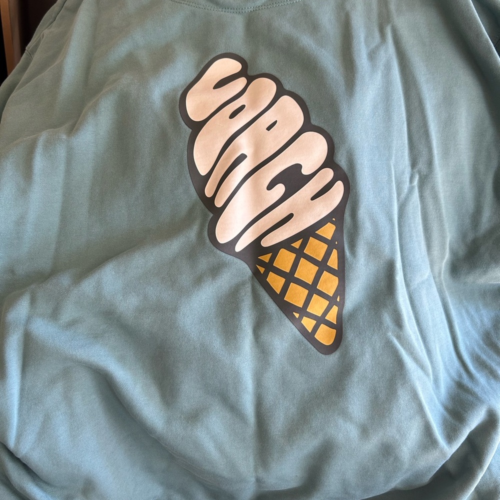Graphic Ice Cream Cone T-Shirt